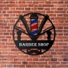 Enseigne barber shop option LED