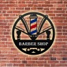 Enseigne barber shop option LED