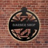 Enseigne barber shop option LED