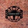 Enseigne barber shop option LED