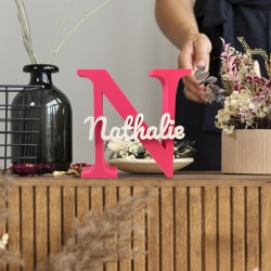 Mot sur initiale en Impression 3D