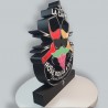 Enseigne logo à la forme impression 3D