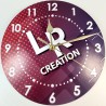 Horloge personnalisé avec logo